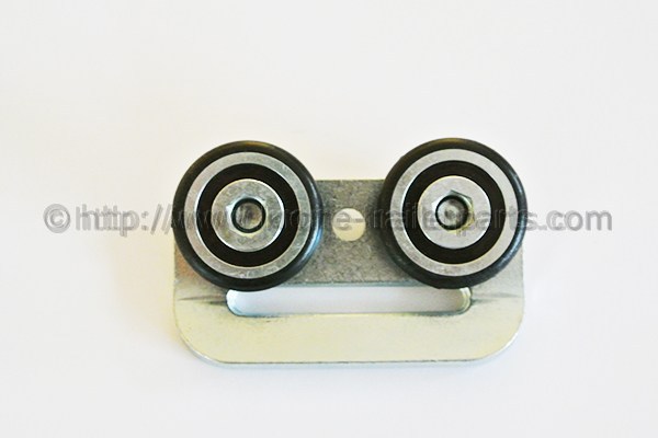 Curtain Roller W Ball Bearing Krone, Curtain Side Rollers